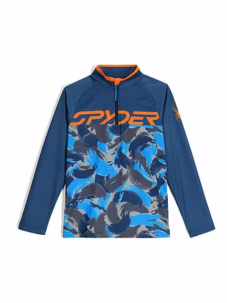 SPYDER | Kinder Unterzieh Zipshirt Camo | 